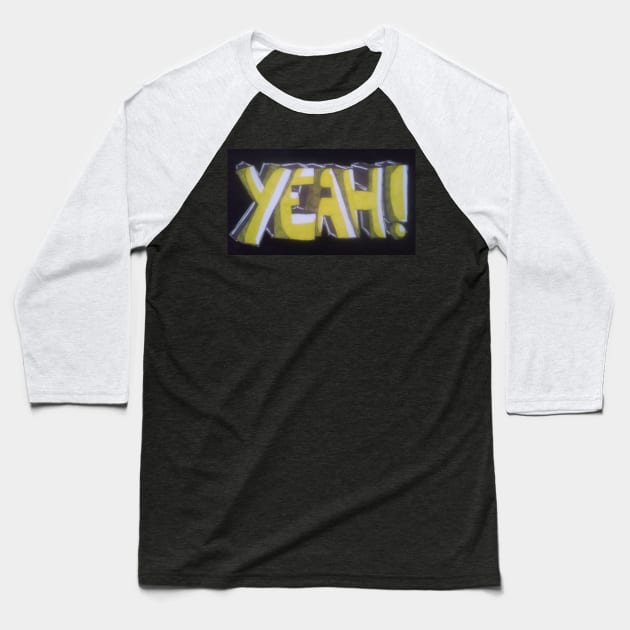 Yeah! Baseball T-Shirt by Wrek